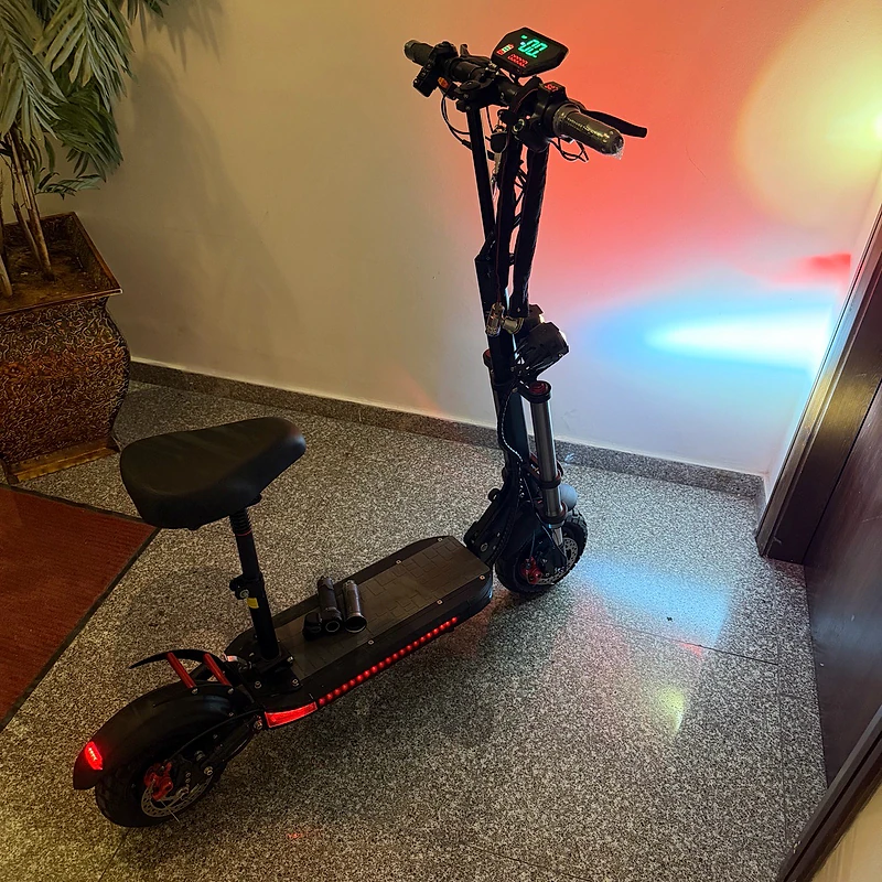 E scooter dual motor