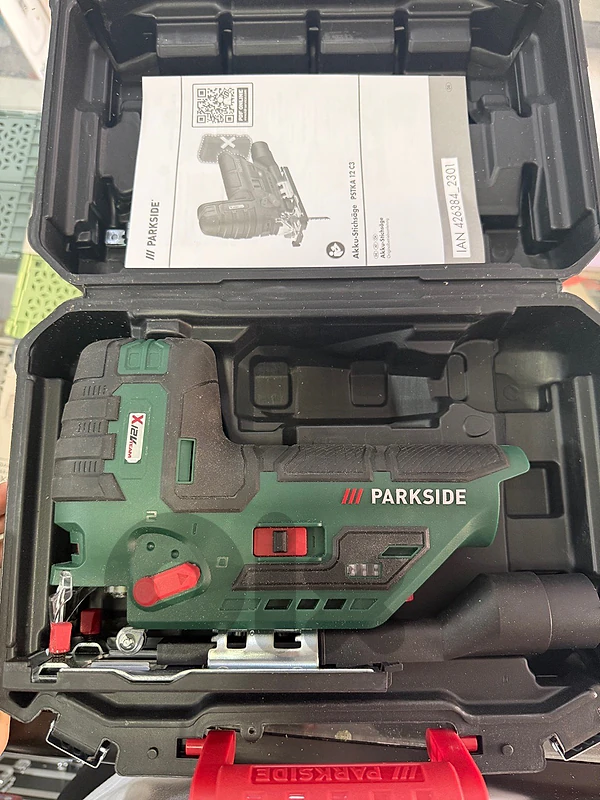parkside jig saw as new electric and cordless