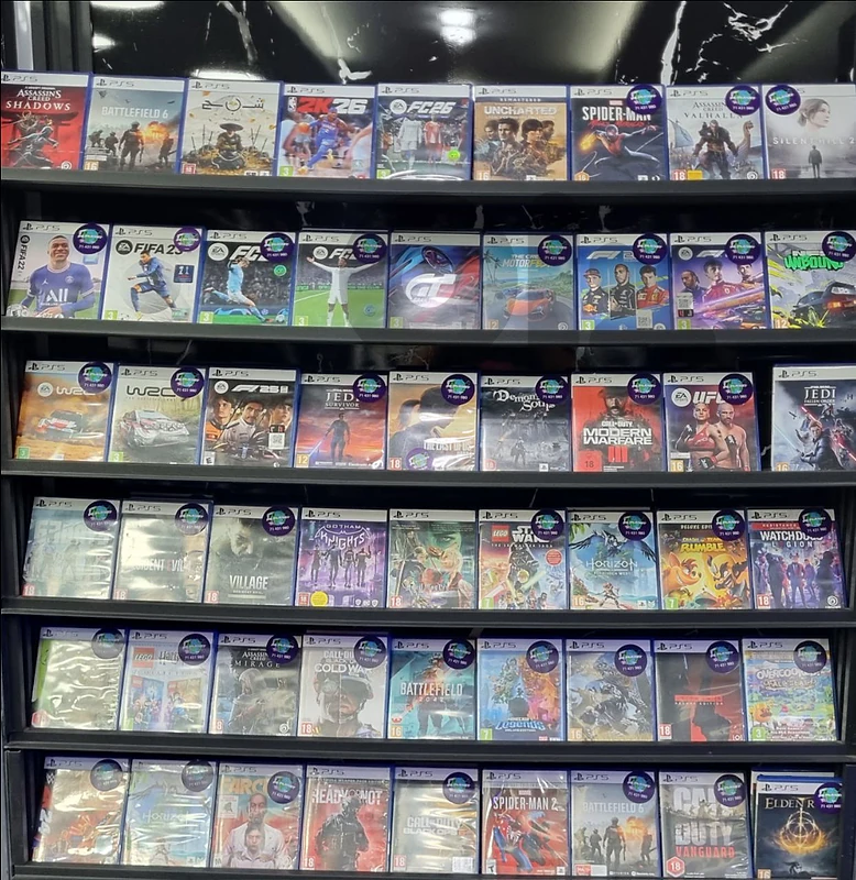 ps5 cds used & new