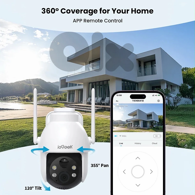ieGeek Solar Security Camera