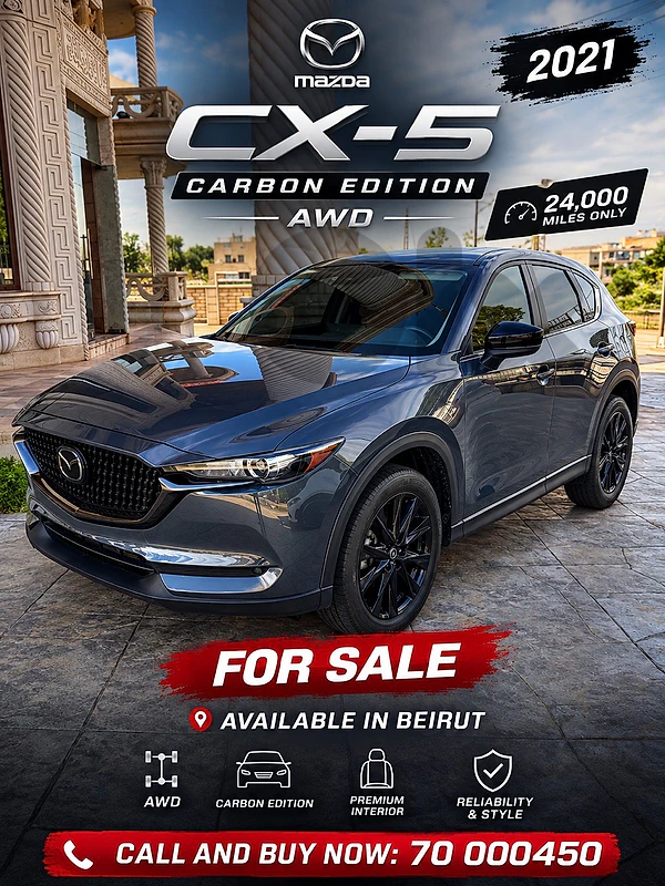 Mazda CX-5 signature carbon edition  AWD 2021