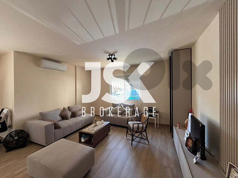 L22365 Furnished Apartment with Terrace For Rent in Jdeidet El Metn