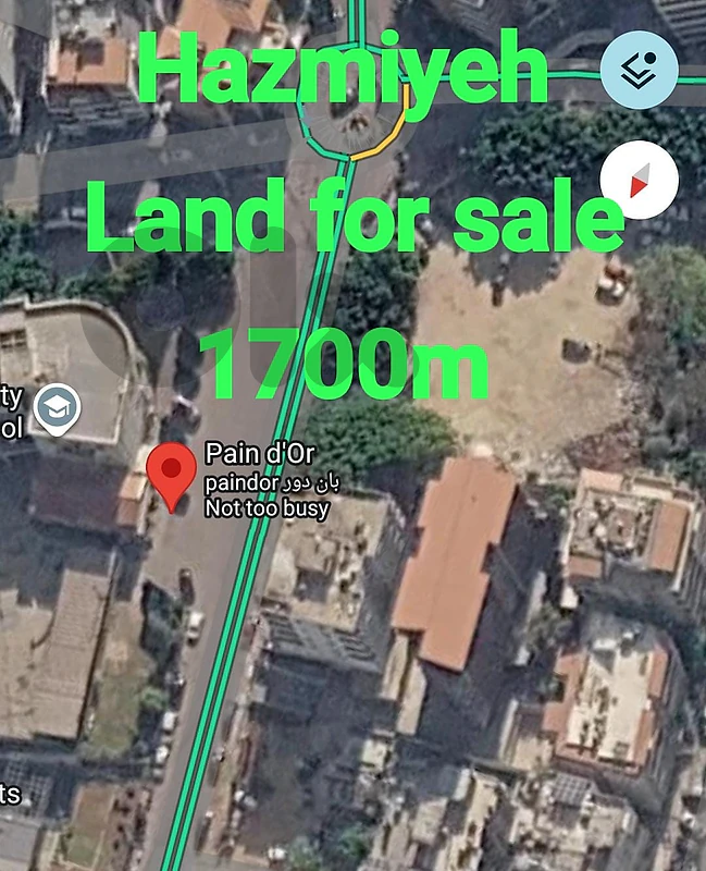 Prime location Land for sale in Hazmieh عقار للبيع في الحازمية