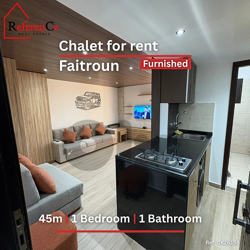 Furnished apartment in Faitroun for rent شاليه في فيطرون الايجار Furnished apartment in Faitroun for rent شاليه في فيطرون الايجار
