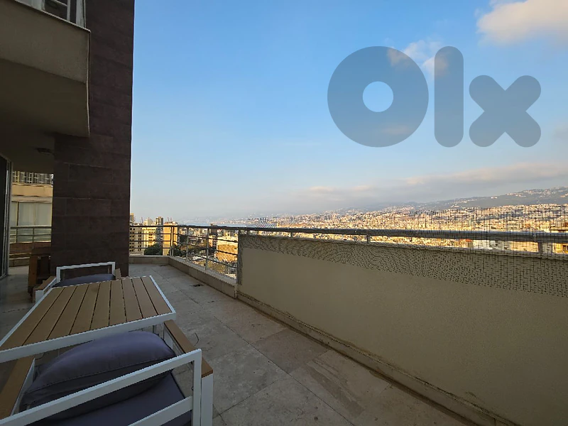 Achrafieh | Big Terrace | 3 Bedrooms For Rent