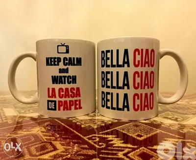 Casa de papel mugs