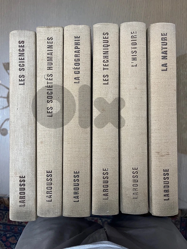 Collection Vintage "Pour Connaître" Larousse (1961) – 6 Volumes