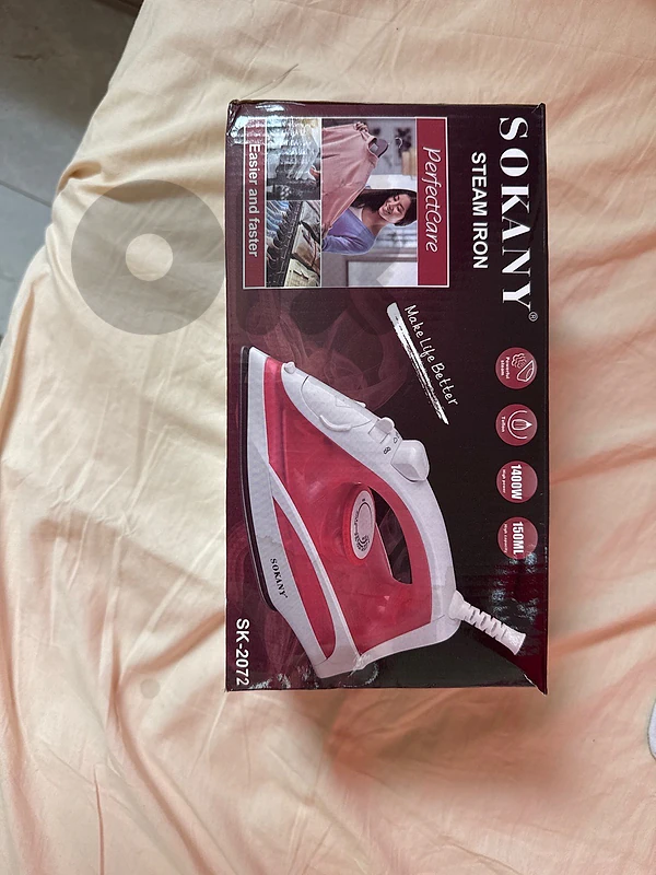 Sokany steam iron