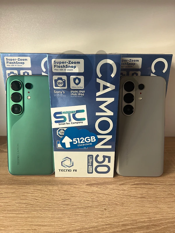 Tecno Camon 50 ultra 256/24 new with STC warranty