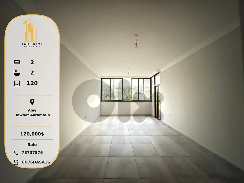 Best Deal !! Apartment for Sale in Dawhet Aaramoun للبيع في دوحة عرمون