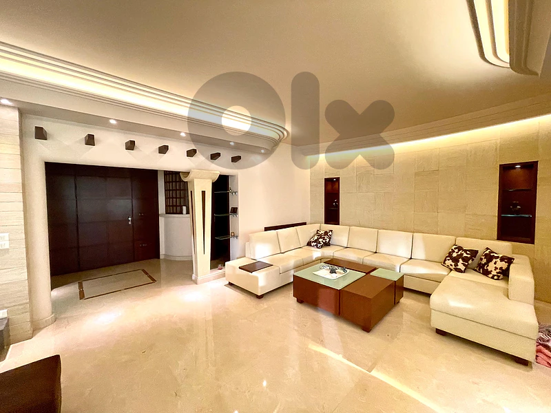 280 SQM Furnished Apartment for Rent in Kfarhbab with Sea View