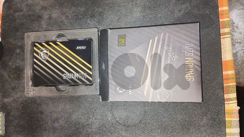 MSI Spatium S270 240GB SSD 5 Years Warranty