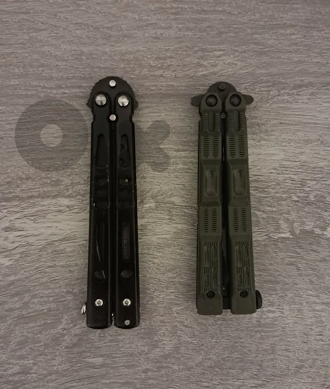 Butterfly Trainer Set (2-Piece Metal & Polymer)