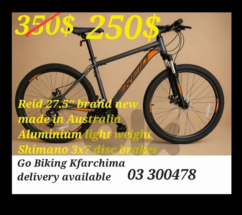 Reid Mountain Bike 27.5" Sizes S, M, L & XL