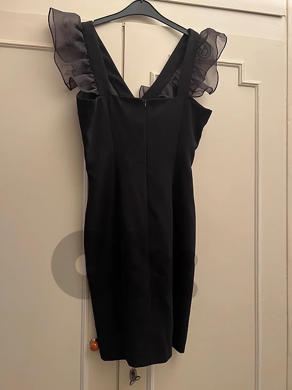 short dress black color