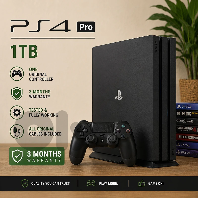 🎮 PS4 PRO — 1TB 🔥