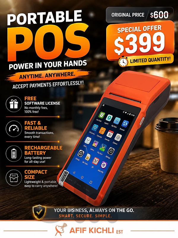 Portable POS + Free Software License