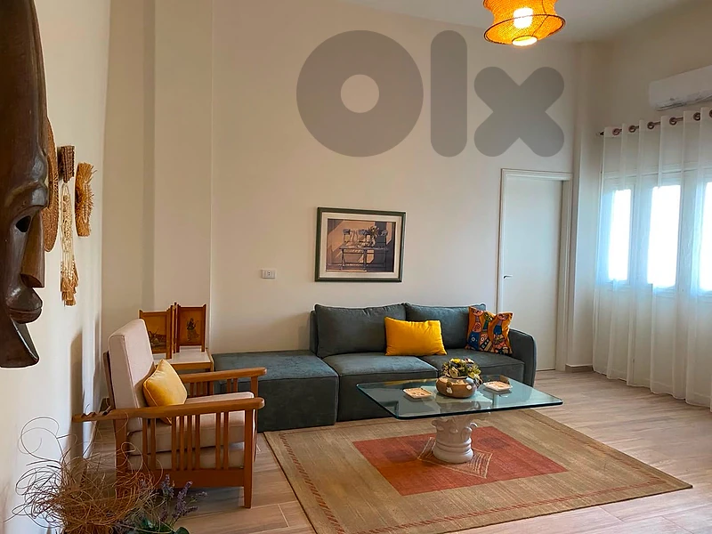 Furnished apartment with terrace for rent in Hazmieh  | CA