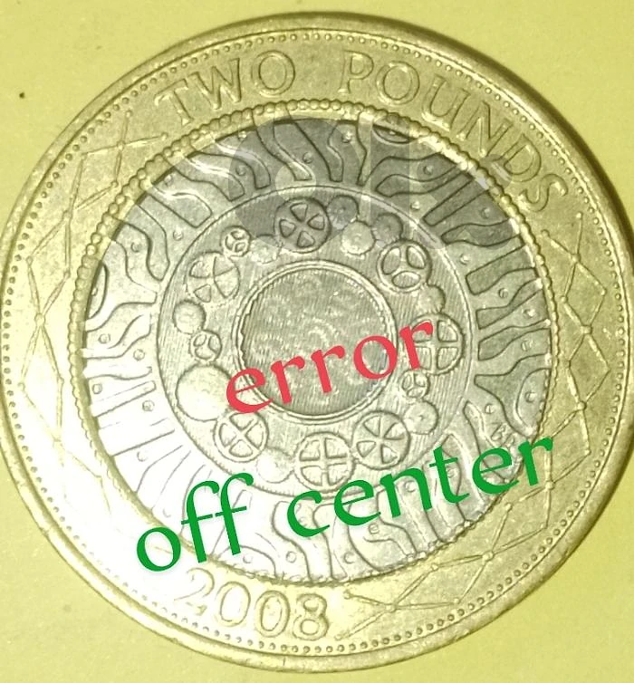 error 2p coin