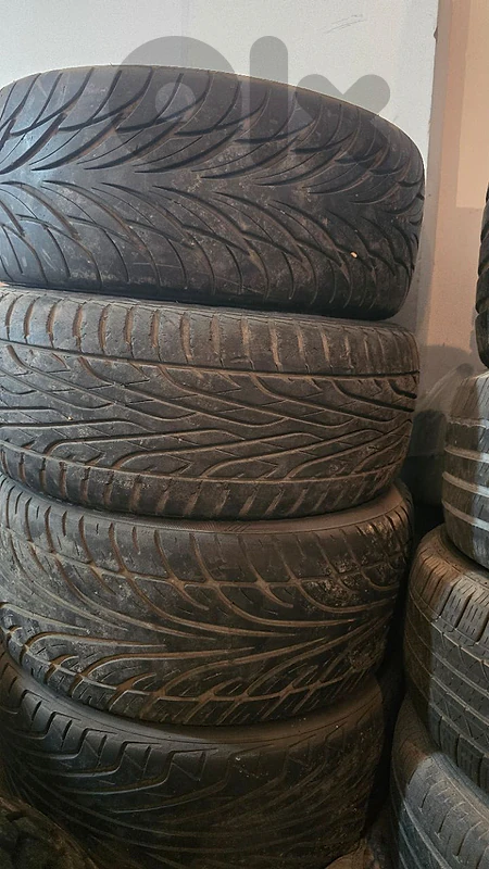 4 used wheels brand Federal super steel with original mercedes rims