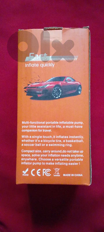 "عجلاتك، كراتك، أي شي منفوخ... بثواني ⚡🚗
🔧