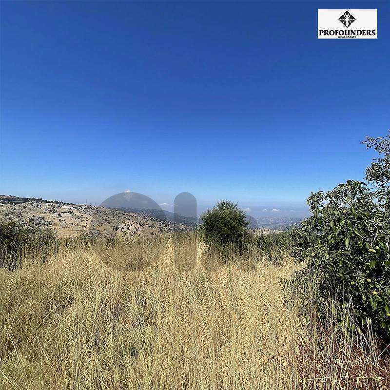 Land for sale in Zaarour ارض للبيع في الزعرور