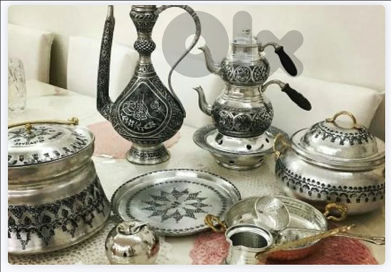 مجموعة فضيات رائعة كما نشتري الفضة و جميع الفضيات بأفضل الأسعار نقدا
