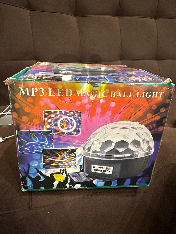 MP3 LED MAGIC BALL LIGHT