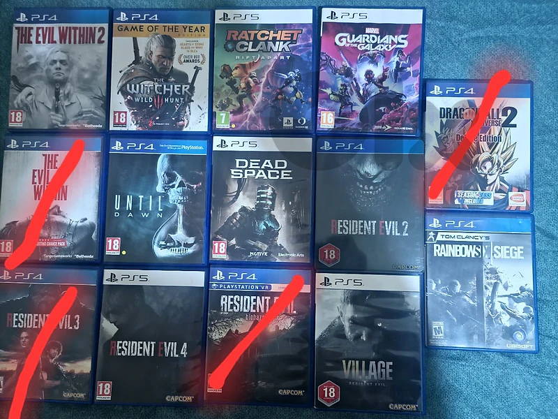 PS4 and PS5 Games for sale