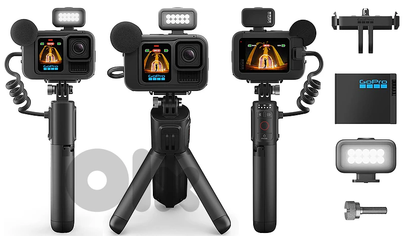 GoPro HERO13 Black Creator Edition 5.3K Video, 27MP CMOS, 2.5h Battery