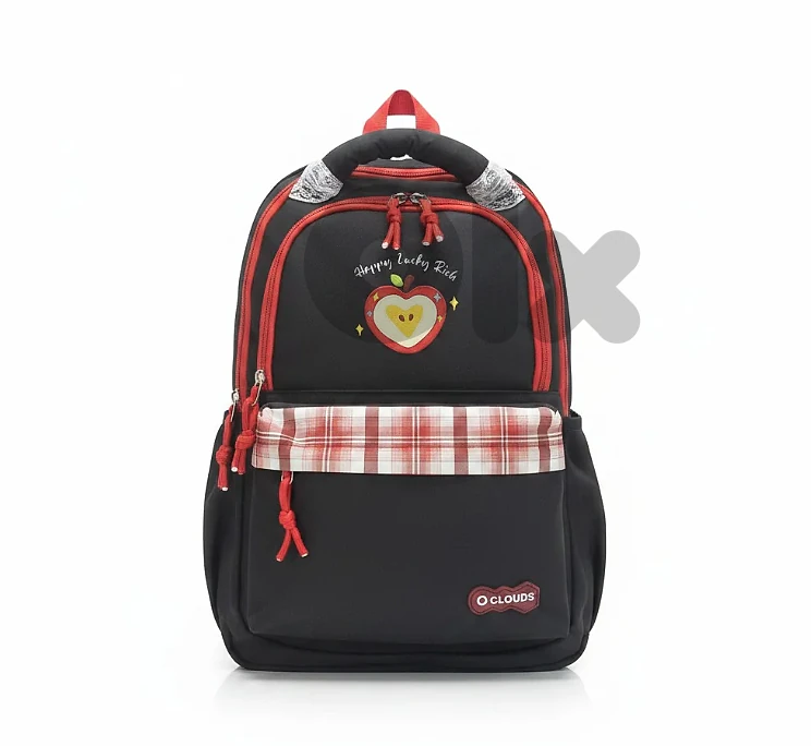 Apple Backpack - Black & Blue
