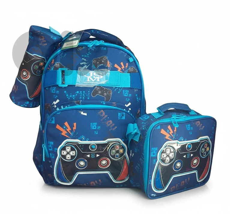 Jasminstar 3 Pieces School Set - 4 Styles