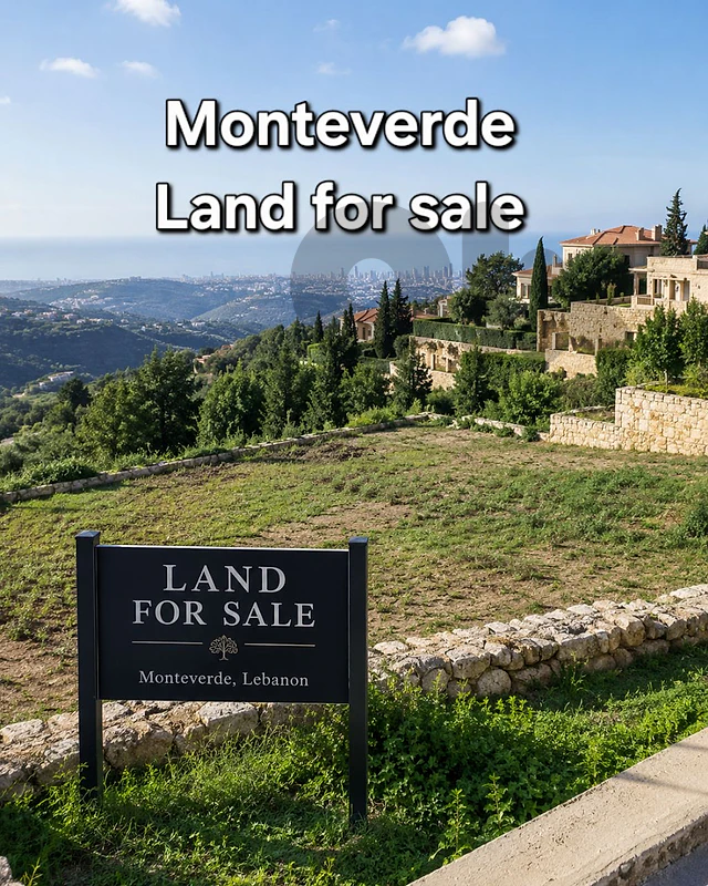 Land for sale Monteverde أرض للبيع المنتفردي