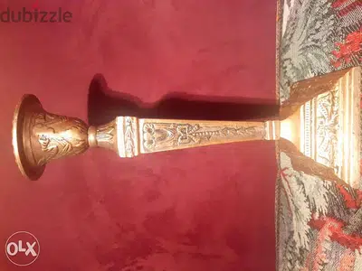 شمعدان حفر أنتيك