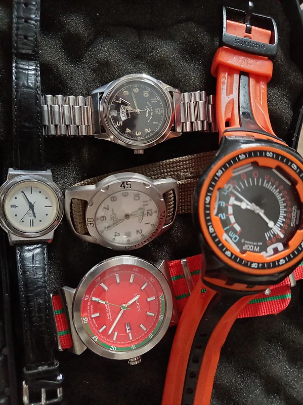 5 rare vintage watches for 150$