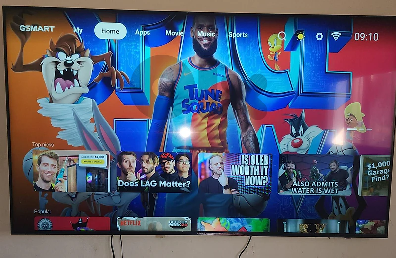Gsmart Tv 65 inch