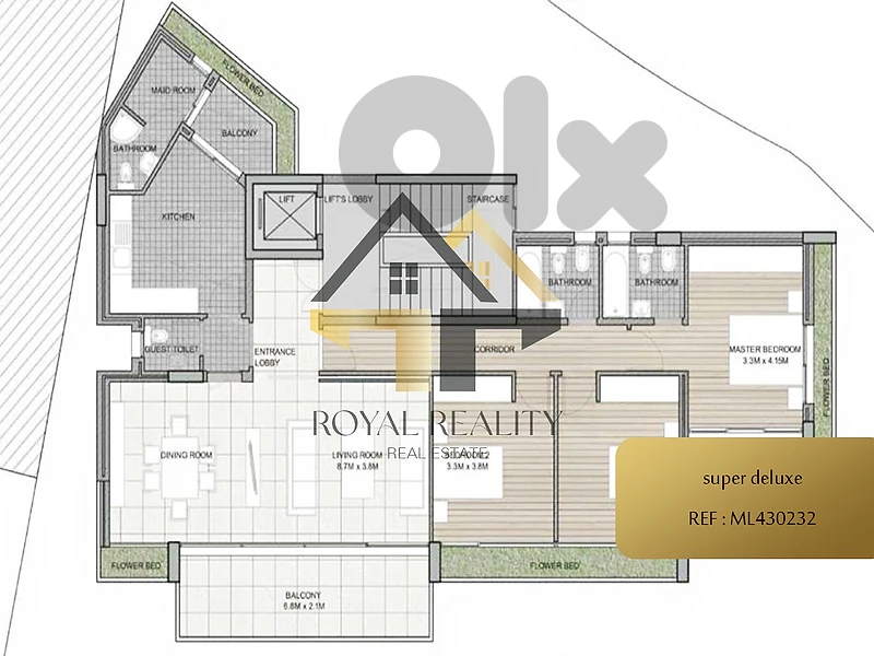 apartment for sale in Achrafieh -ML شقة للبيع في الاشرفية