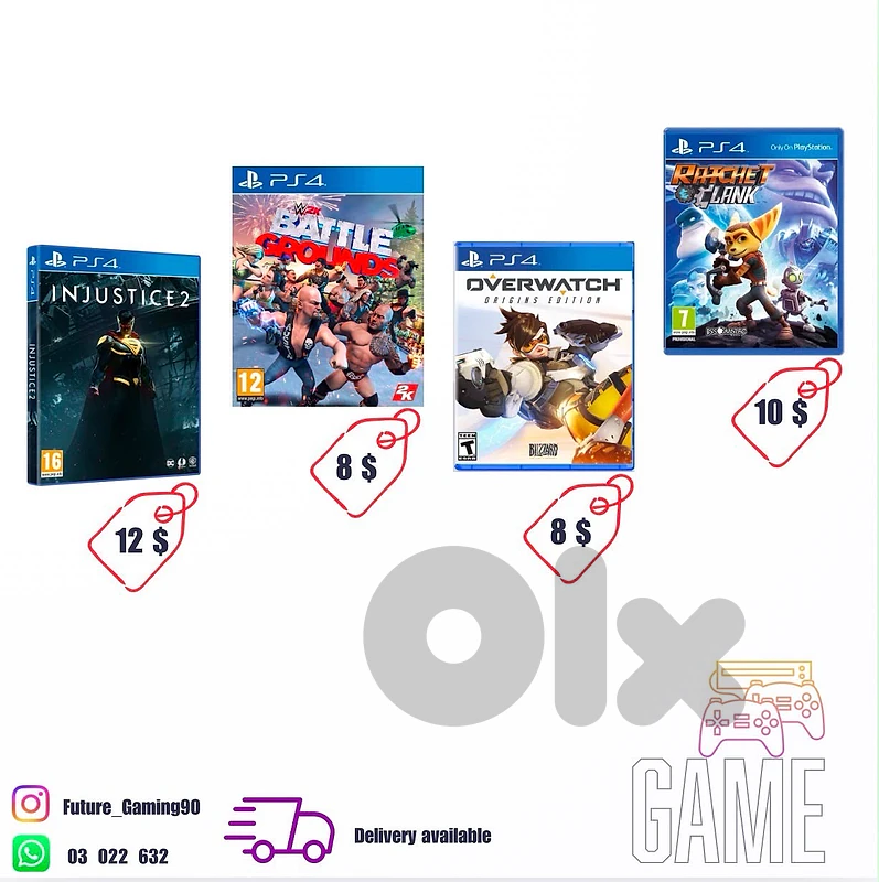 Plastation 4 and CDS games
