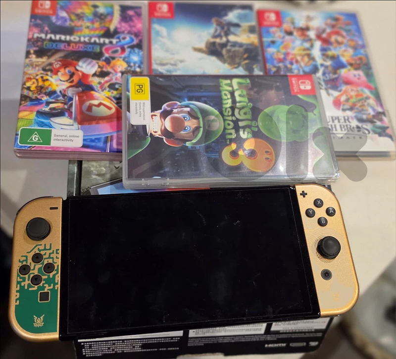 Nintendo Switch Oled Zelda Edition