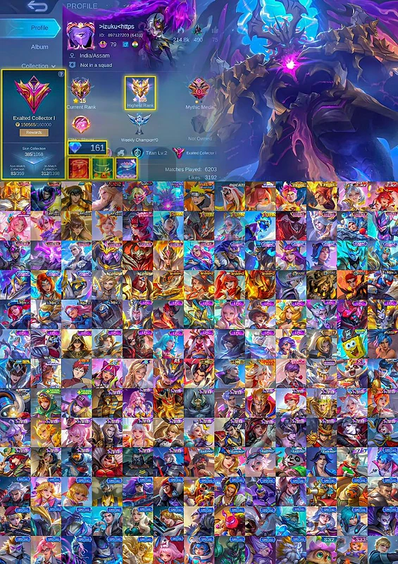 account mobile legends