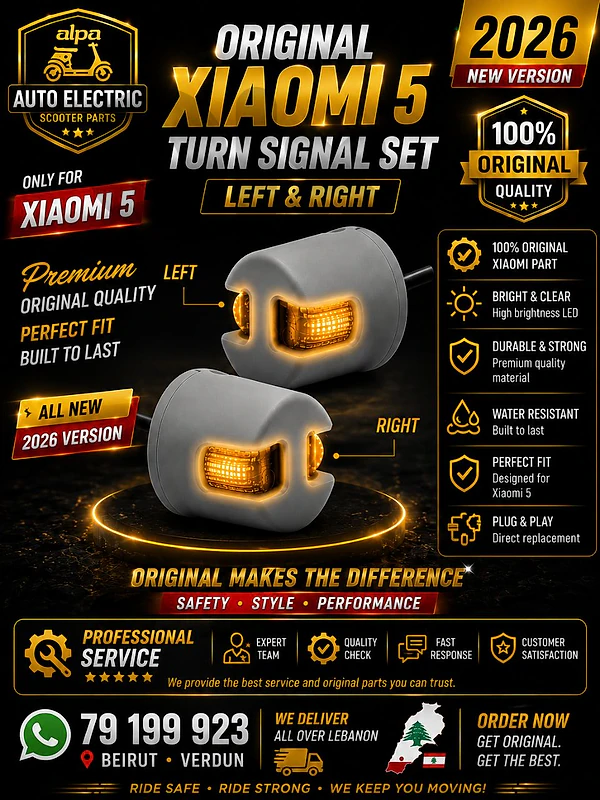 original Xiaomi 5 signals light left and right set
