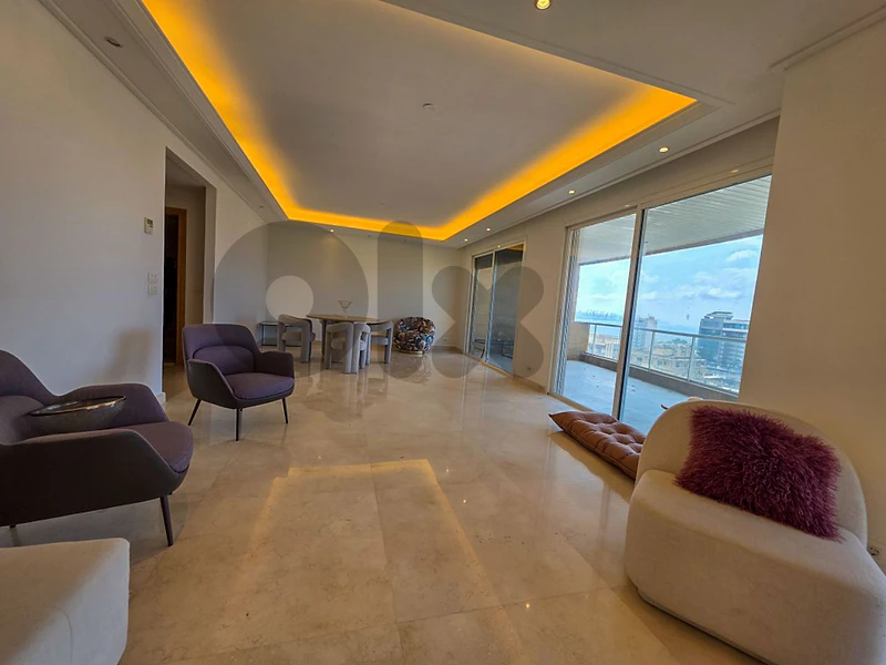 Prime Location Apartment in Dbayeh with a Breathtaking Sea View