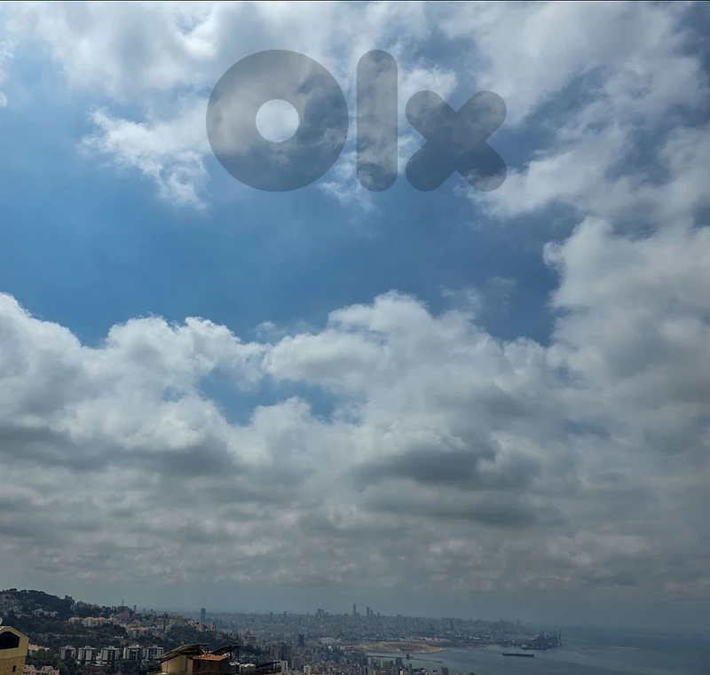 Prime Location Land in Antelias/Rabweh with a Breathtaking Sea View