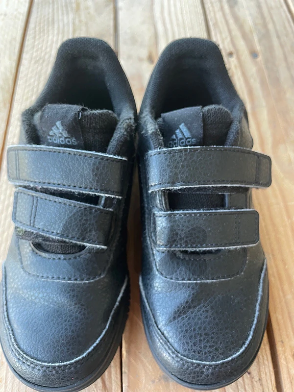Adidas Black TENSAUR HOOK AND LOOP SHOES