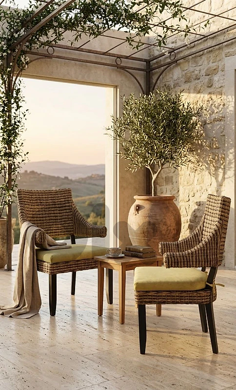 Bamboo chair