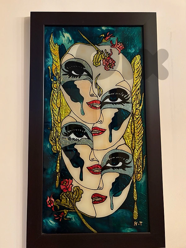 Vitrail painting for sale