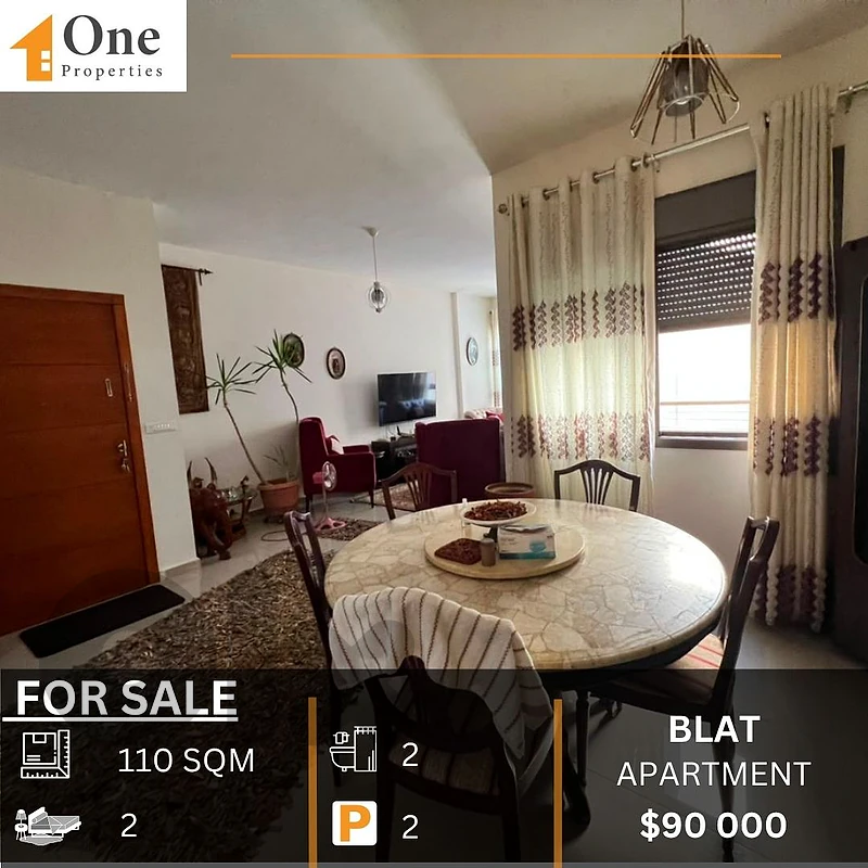 APARTMENT FOR SALE IN BLAT JBEIL