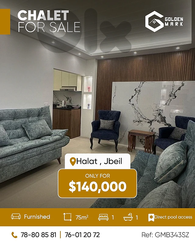 GMB343SZ - Chalet For Sale In Halat  - شاليه للبيع في حالات