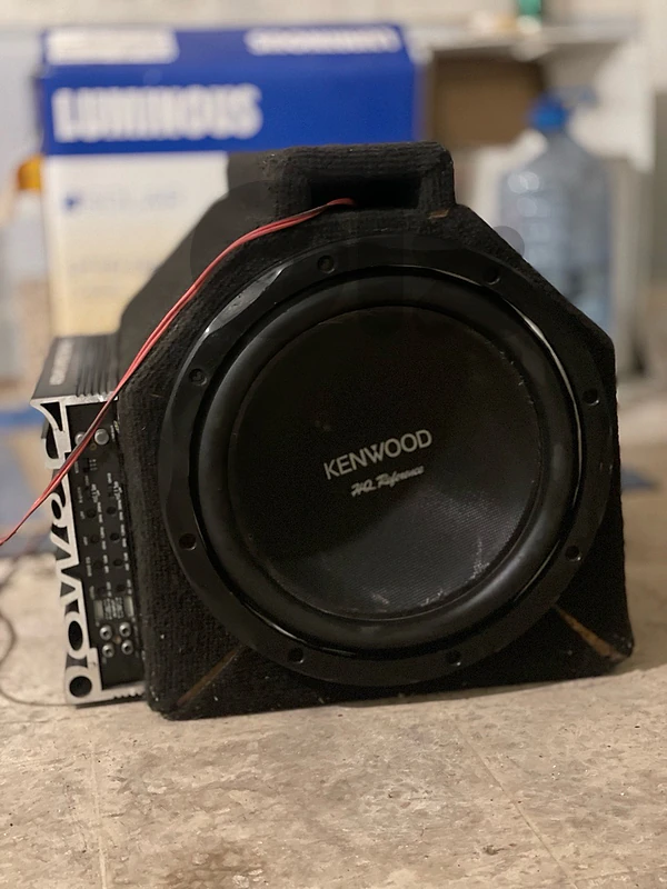 Subwoofer kenwood+power sony