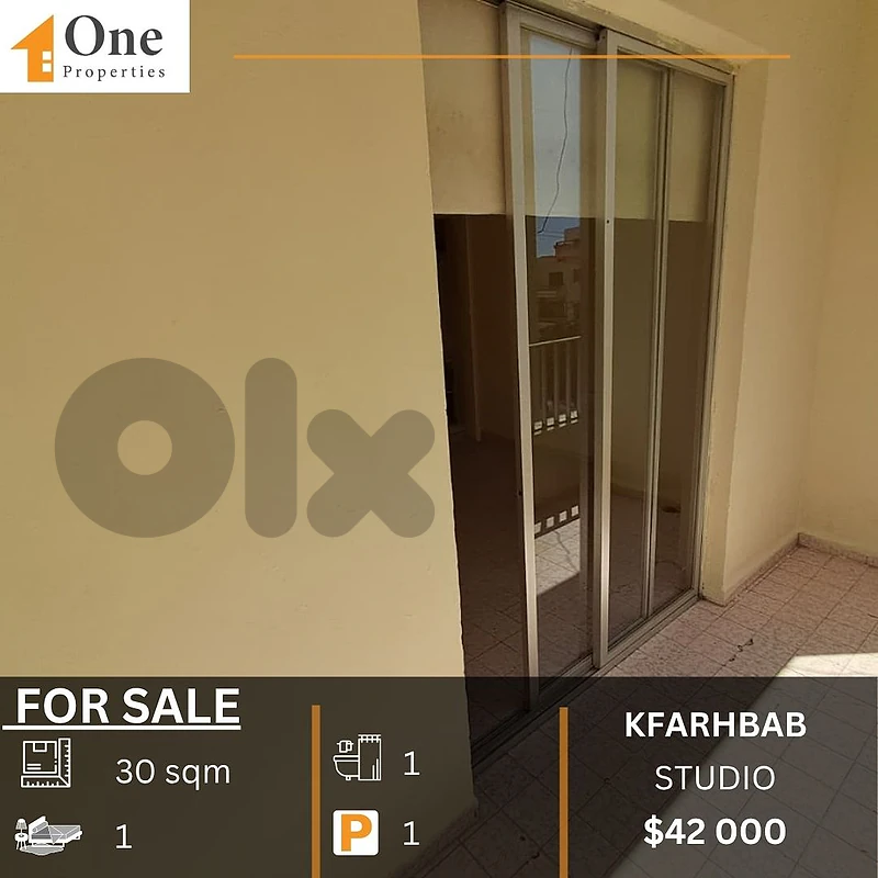 STUDIO / APARTMENT FOR SALE IN KFARHBAB